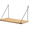FDB M�bler B145 Hylde m. Beslag 22x45 cm, Eg/Sort