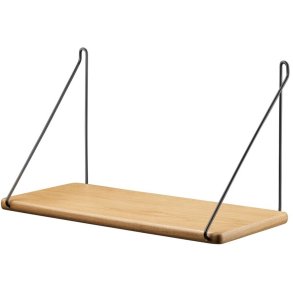 FDB M�bler B145 Hylde m. Beslag 22x45 cm, Eg/Sort