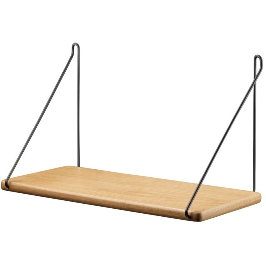 FDB M�bler B145 Hylde m. Beslag 22x45 cm, Eg/Sort