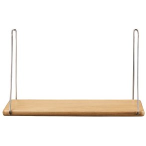 FDB Mbler B145 Wandregale 45 cm, Eiche/Stahl