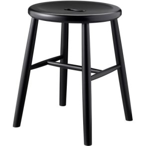 FDB Møbler J27 Skammel H45,5 cm, Sort