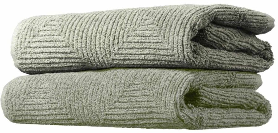 FDB Mbler R33 Kirkeby Hndklde 2 stk. 50x90 cm, Sea Spray