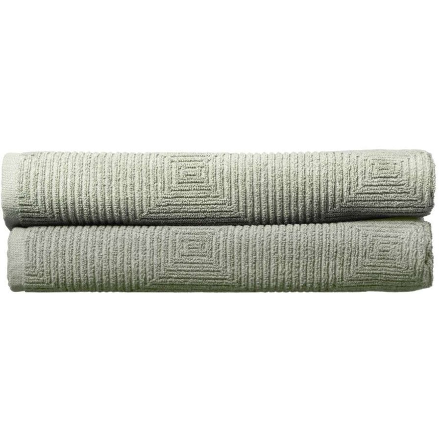 FDB Mbler R33 Kirkeby Badehndklde 2 stk. 70x140 cm, Sea Spray