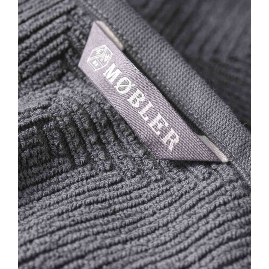 FDB Mbler R33 Kirkeby Hndkldest 4 stk, Granite Gray