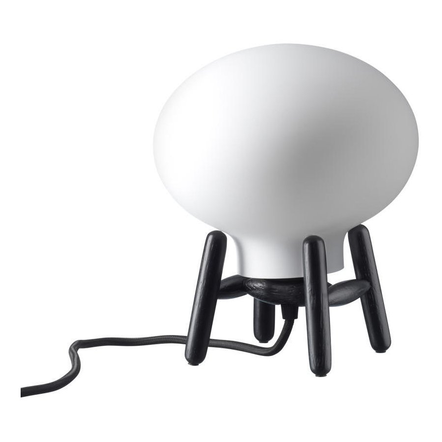 FDB Mbler U6 Hiti Mini Bordlampe H22 cm, Sort/Opal