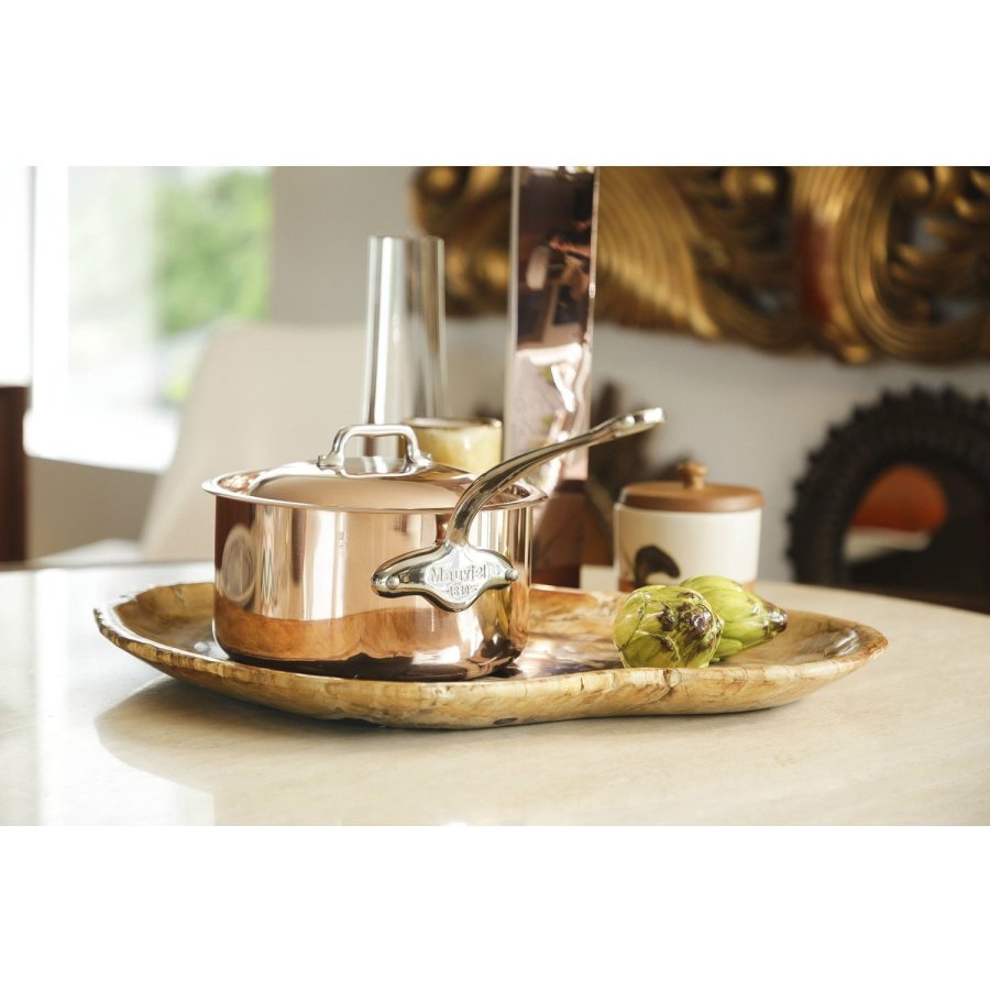 Mauviel 1830 M'6s Kasserolle 12 cm/0,8 L, Kobber/St�l