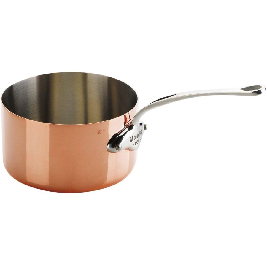Mauviel 1830 M'150S Kasserolle 16 cm/1,7 L, Kobber/St�l