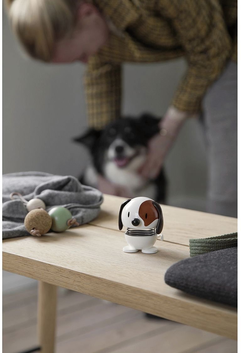 Hoptimist Hund, Hvid