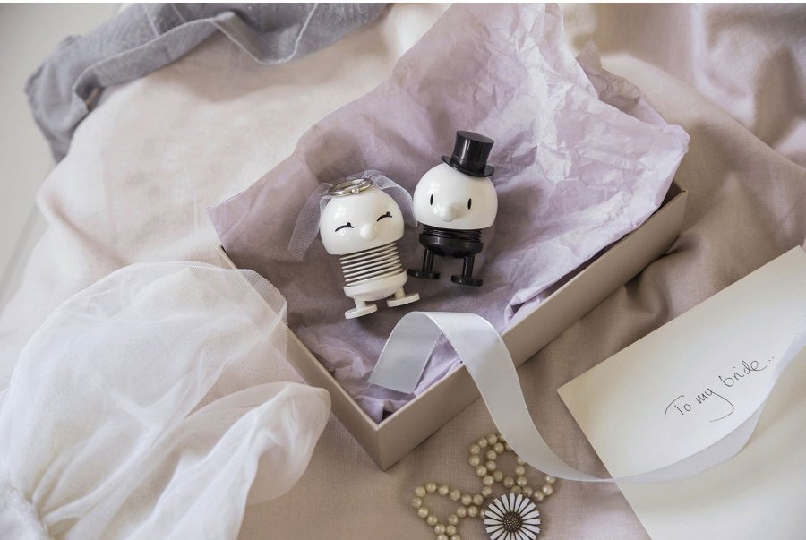 Hoptimist Bride & Groom, Hvid
