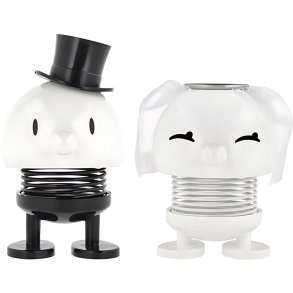 Hoptimist Bride & Groom, Hvid
