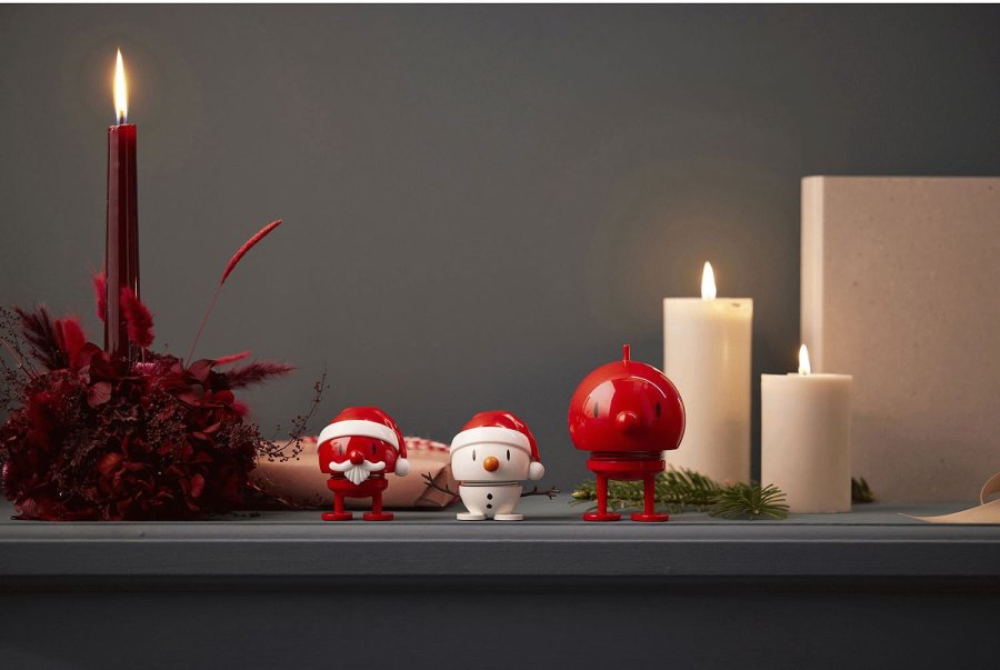Hoptimist Santa Snowman S, Hvid