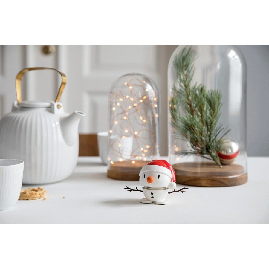 Hoptimist Santa Snowman S, Hvid