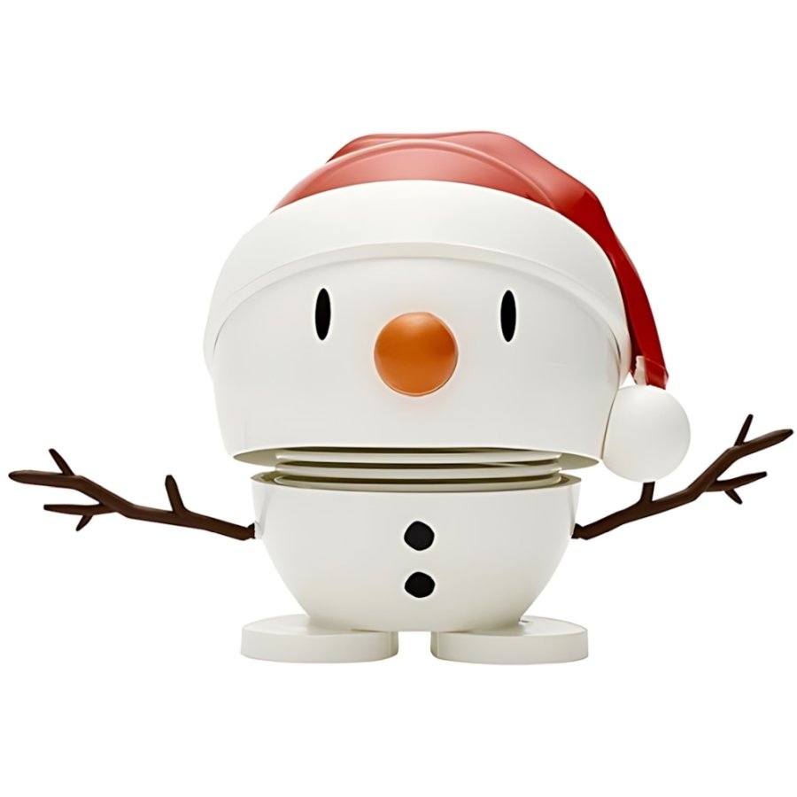 Hoptimist Santa Snowman S, Hvid