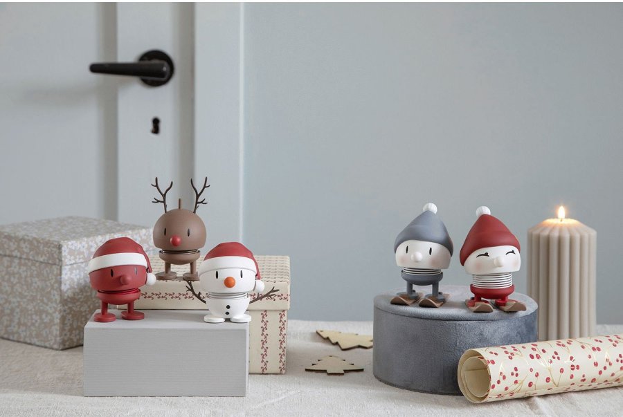 Hoptimist Soft Santa Bumble S, R�d
