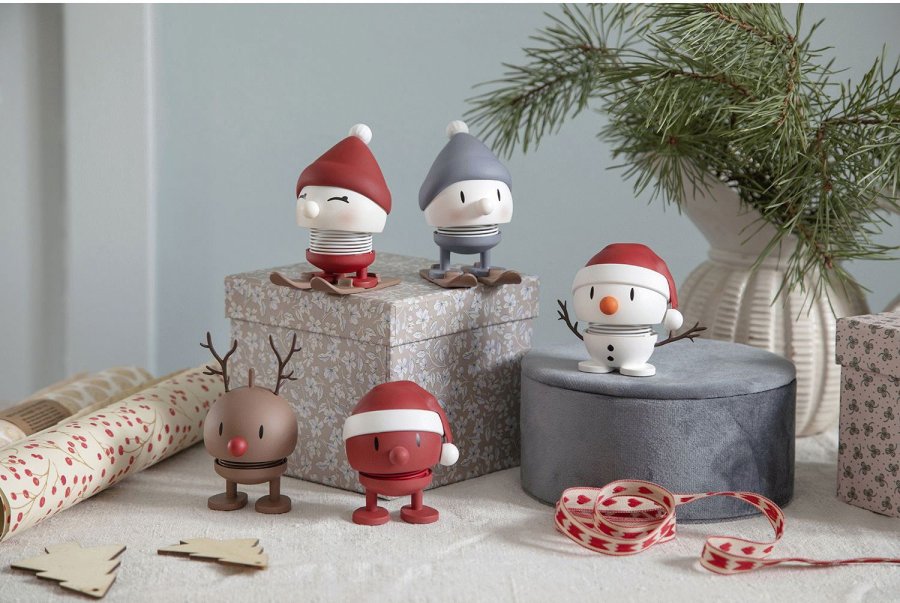 Hoptimist Soft Santa Bumble S, R�d