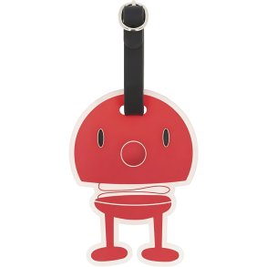 Hoptimist Kuffertm�rke 10,5 cm, R�d