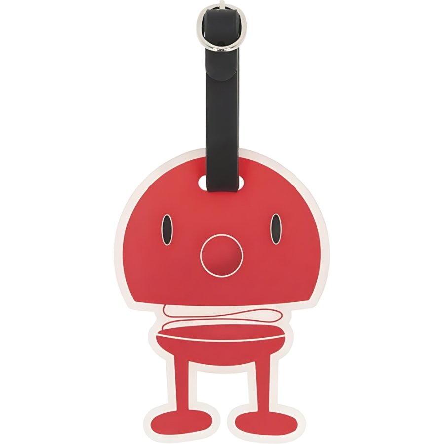 Hoptimist Kuffertm�rke 10,5 cm, R�d