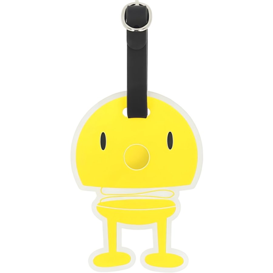 Hoptimist Kuffertm�rke 10,5 cm, Gul