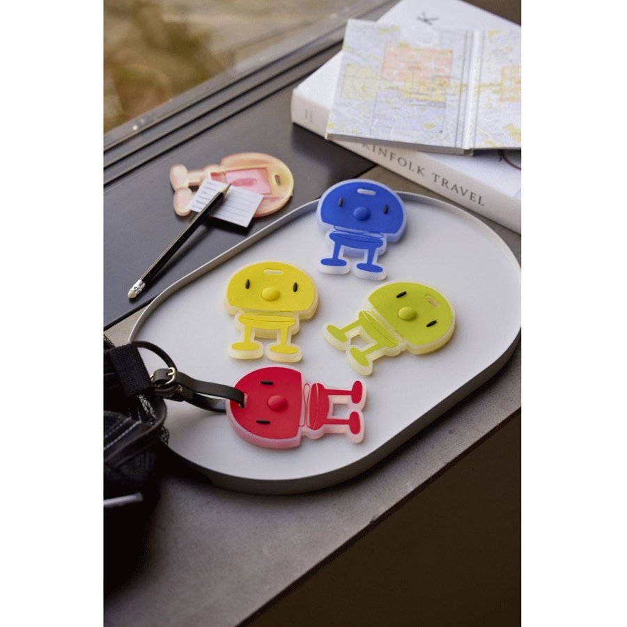 Hoptimist Kuffertm�rke 10,5 cm, Gr�n