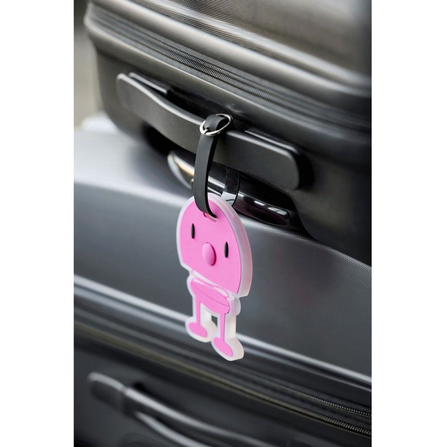 Hoptimist Kuffertm�rke 10,5 cm, Pink