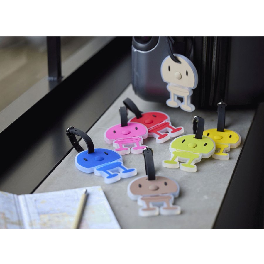 Hoptimist Kuffertm�rke 10,5 cm, Latte