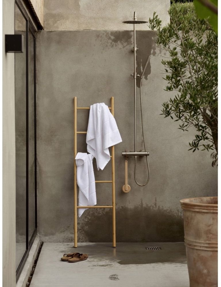 Zone Denmark Sauna Badehandtuch 70x140 cm, Wei&szlig;