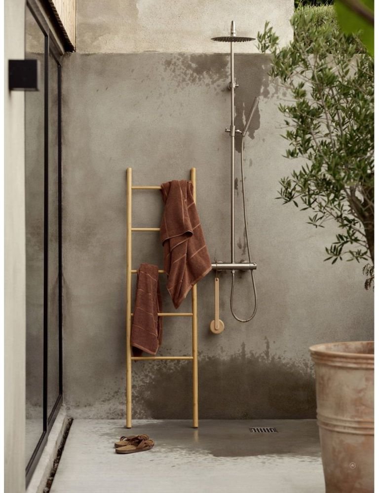 Zone Denmark Sauna H�ndkl�de 50x100 cm, Terracotta
