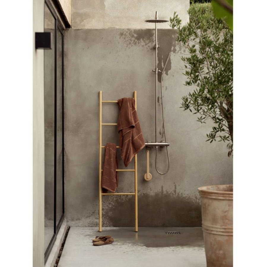 Zone Denmark Sauna Badehandtuch 70x140 cm, Terracotta