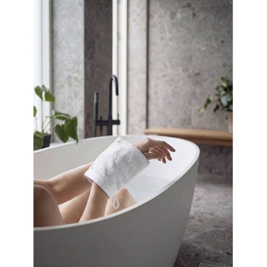 Zone Denmark Sauna Waschhandschuh, Wei&szlig;