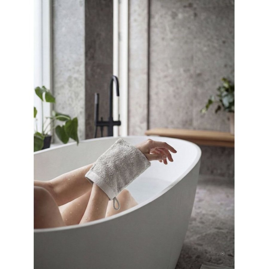 Zone Denmark Sauna Waschhandschuh, Soft Grey