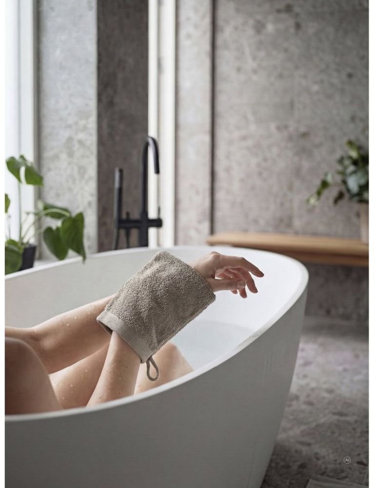 Zone Denmark Sauna Waschhandschuh, Taupe