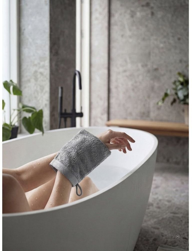 Zone Denmark Sauna Waschhandschuh, Grau