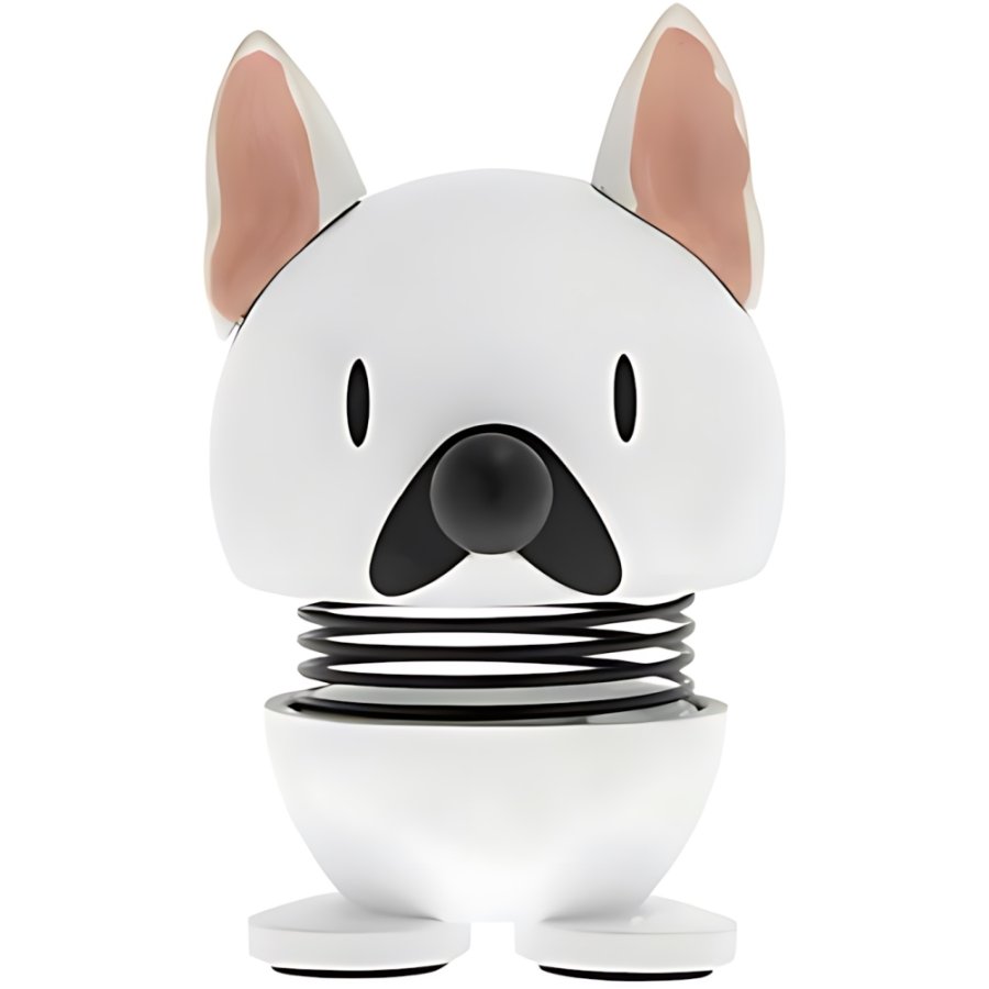 Hoptimist Fransk Bulldog XS, Hvid