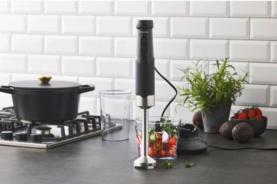 Nordic Sense Stabmixer-Set 5-teilig 1200W, Schwarz