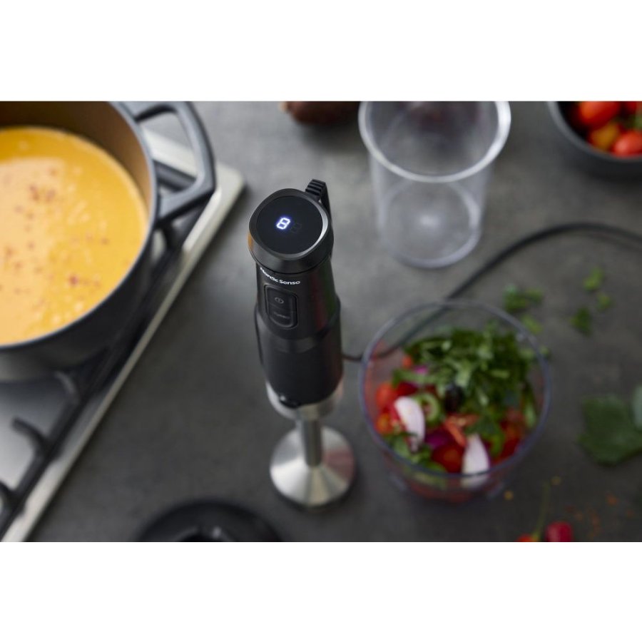 Nordic Sense Stabmixer-Set 5-teilig 1200W, Schwarz