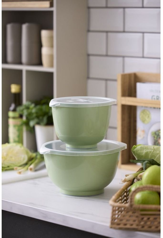 Rosti Margrethe R&uuml;hrsch&uuml;sselset mit Deckel 8-teilig, Misty Green