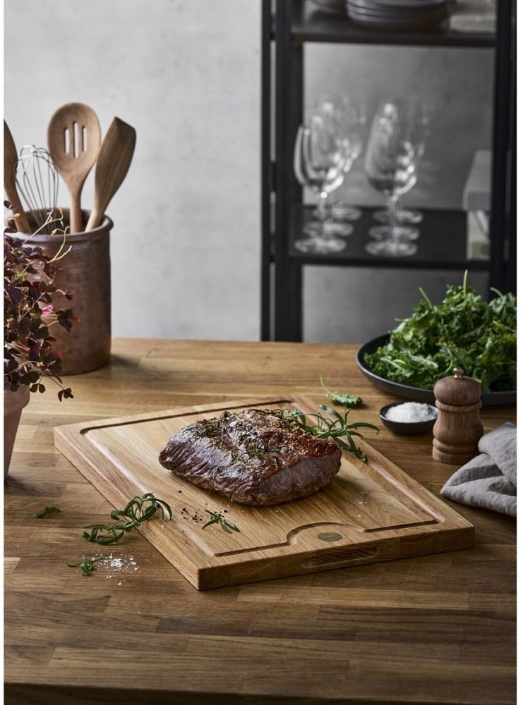 Pillivuyt Gourmet Douron Schneidebrett 30,5x45,5 cm, Eiche