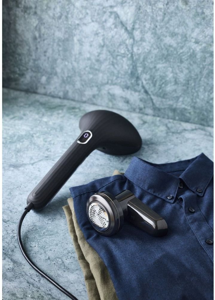 Nordic Sense Handdampfer und Fusselentferner, Schwarz