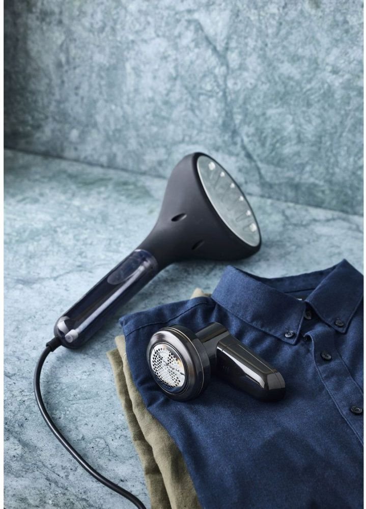 Nordic Sense Handdampfer und Fusselentferner, Schwarz