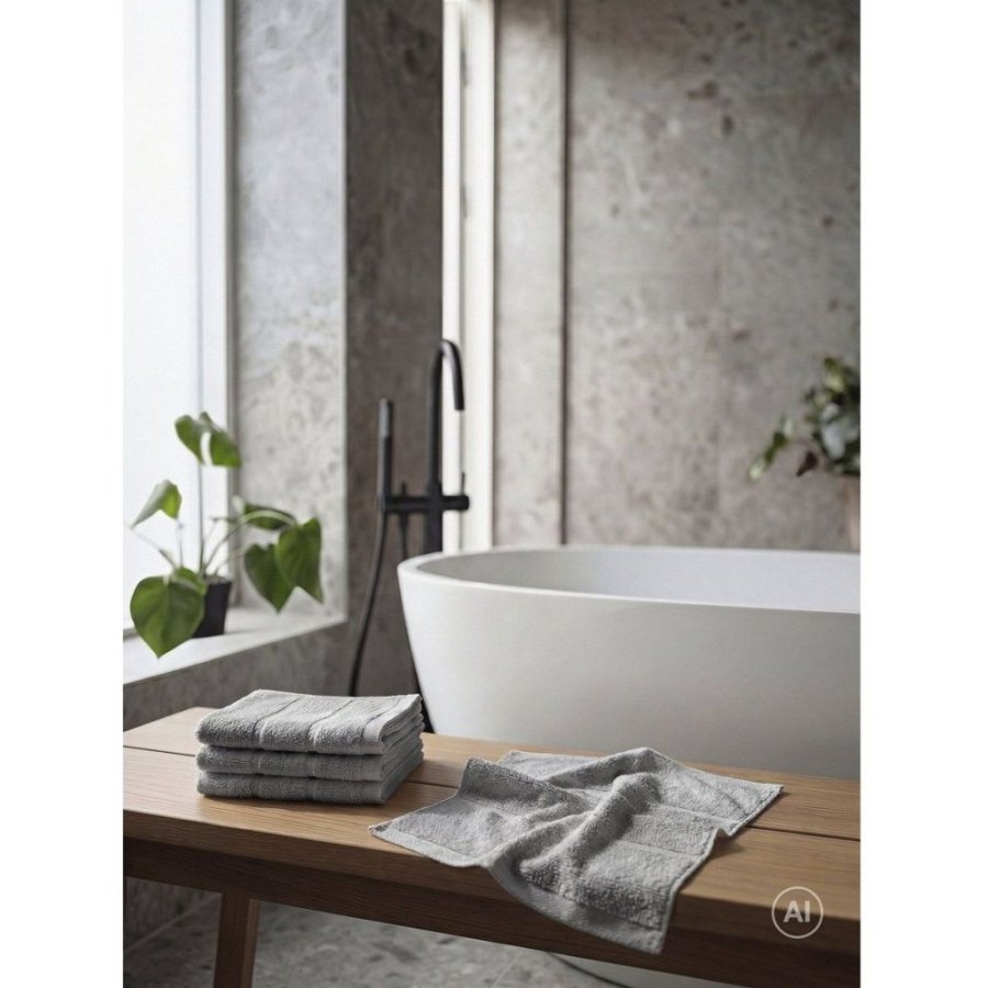 Zone Denmark Sauna Vaskeklud 30x30 cm, Gr�