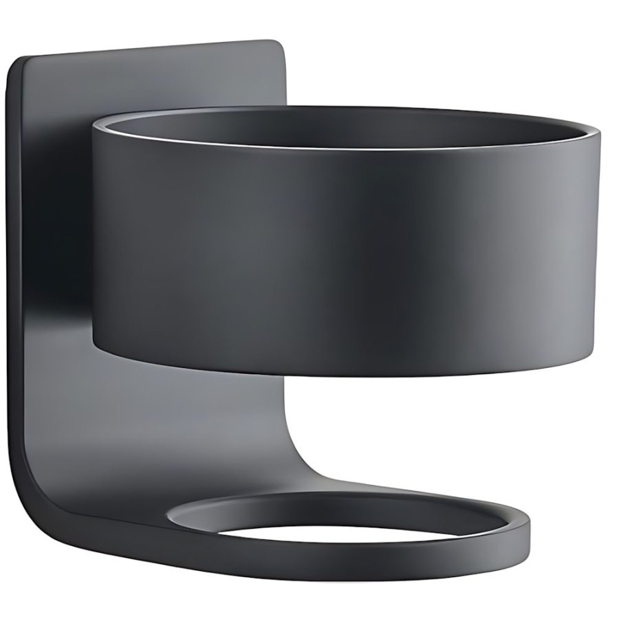 Zone Denmark Ume V�gholder til S�bedispenser og Tandb�rstekrus, Sort