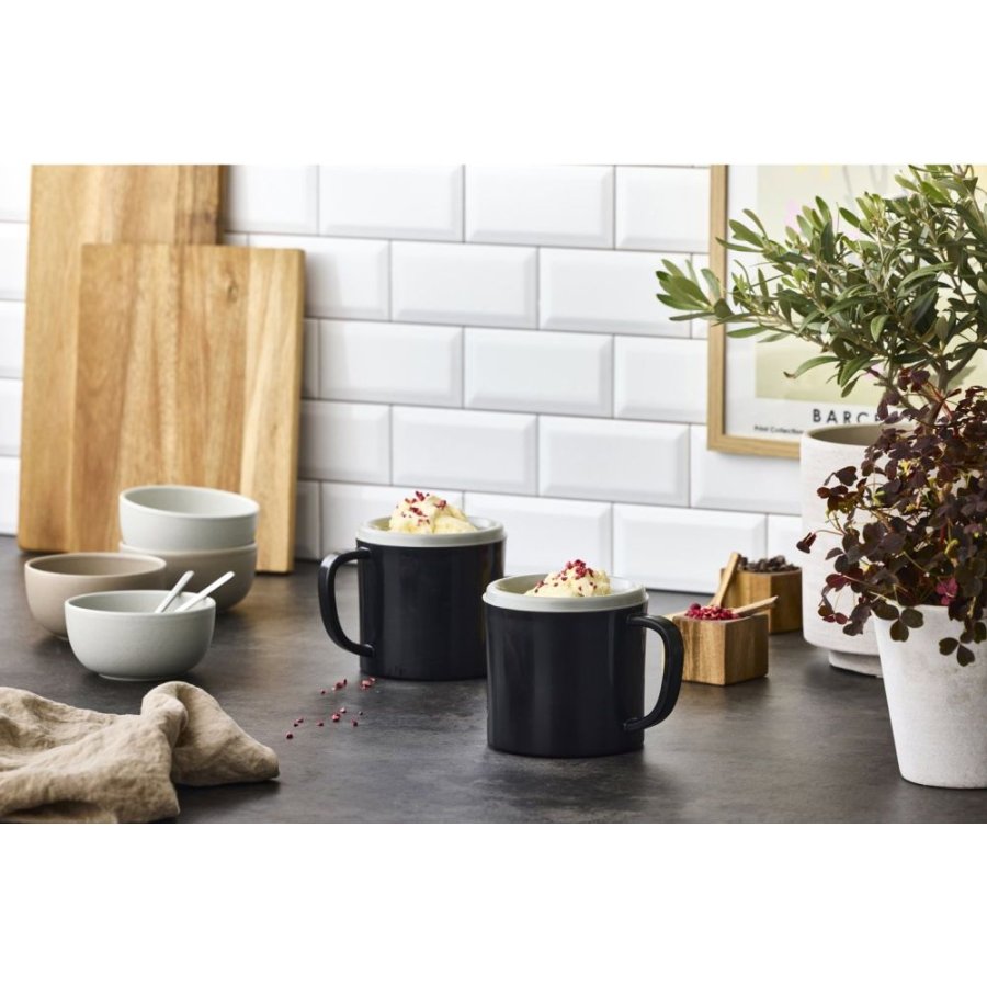 Nordic Sense Eismaschine, Schwarz