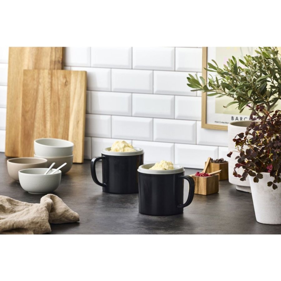 Nordic Sense Eismaschine, Schwarz