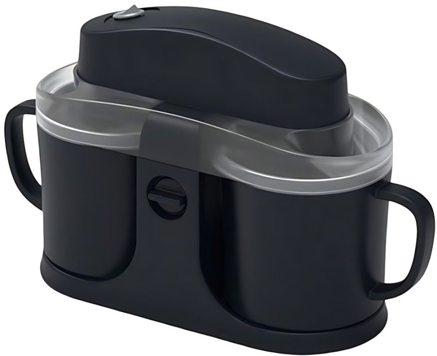 Nordic Sense Eismaschine, Schwarz
