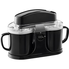 Nordic Sense Eismaschine, Schwarz