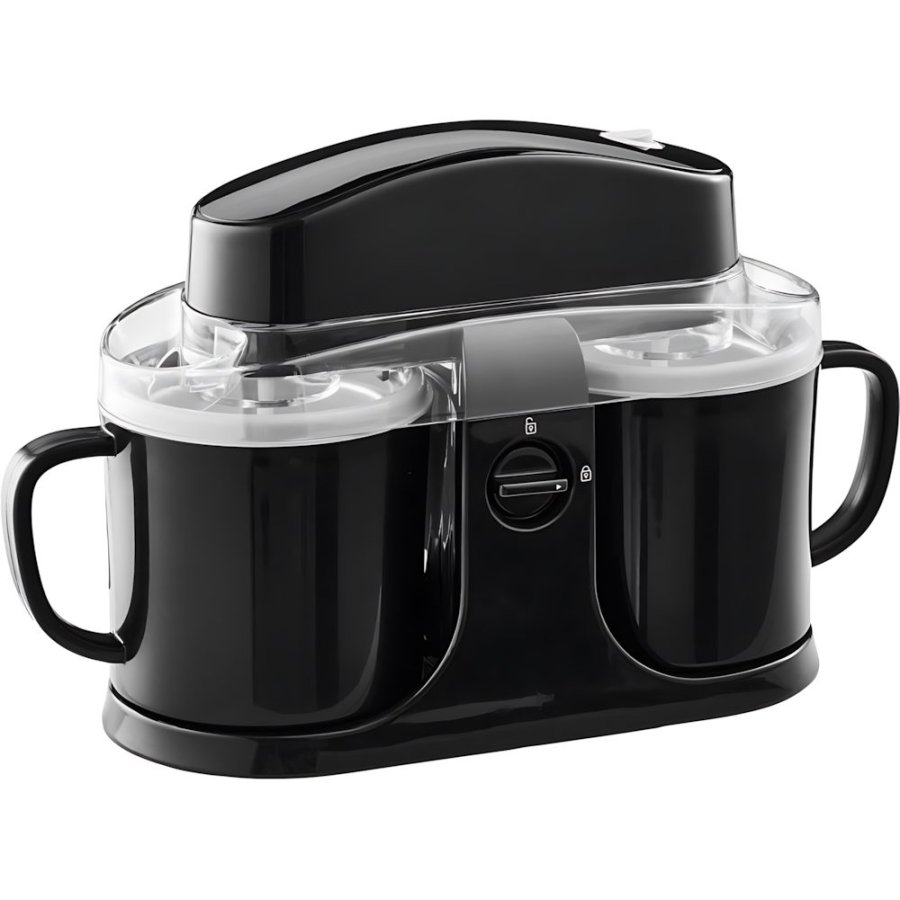 Nordic Sense Eismaschine, Schwarz