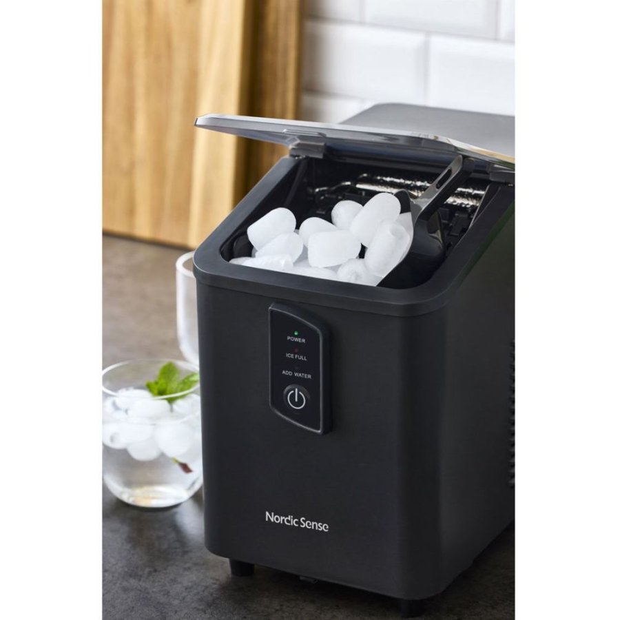Nordic Sense Eisw&uuml;rfelmaschine 0,8 L, Schwarz
