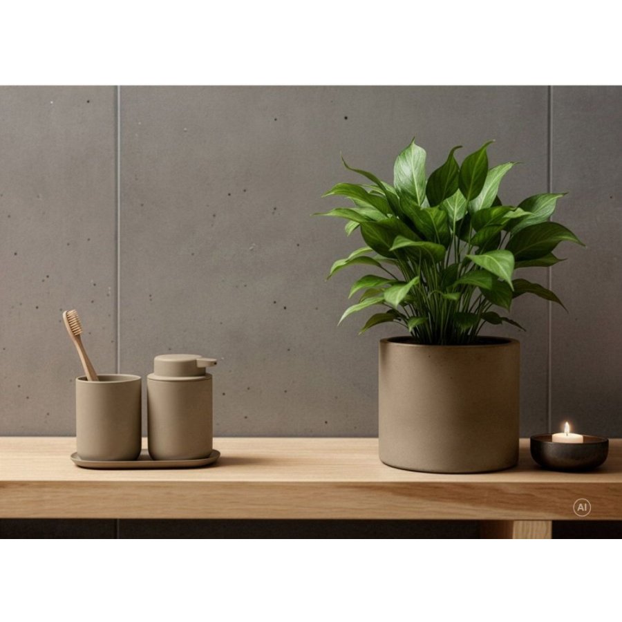 Zone Denmark Ume Badkamerset 3-delig, Taupe