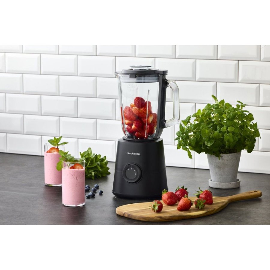 Nordic Sense Blender 1,5 L, Schwarz