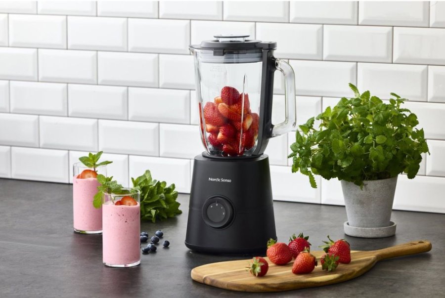 Nordic Sense Blender 1,5 L, Schwarz